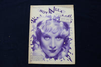 1934 FEBRUARY 25 NOVELLE MAGAZINE - MARLENE DIETRICH - ITALIAN COVER - E 23775