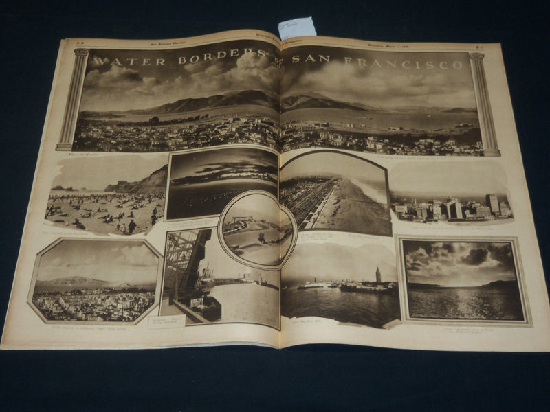 1926 MARCH 17 PROGRESSIVE CALIFORNIA IN ROTOGRAVURE - 3 SECTIONS - NP 5112