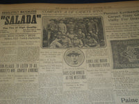 1906 OCTOBER 20 THE BOSTON HERALD - HURRICANE LASHES CUBA AND FLORIDA - BH 95