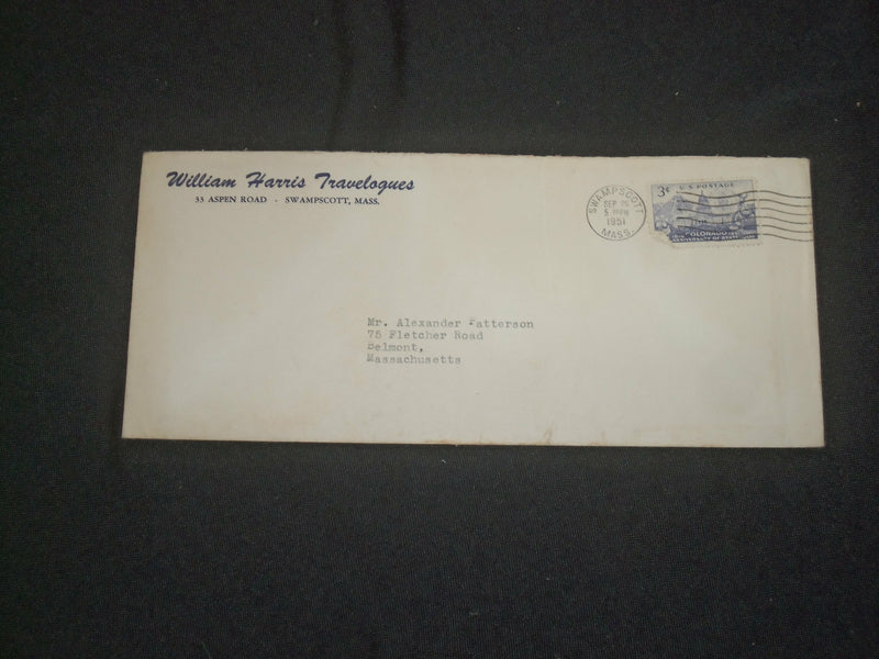 1951 WILLIAM HARRIS TRAVELPGUES EPHEMERA - LOT OF 3 - J 6352