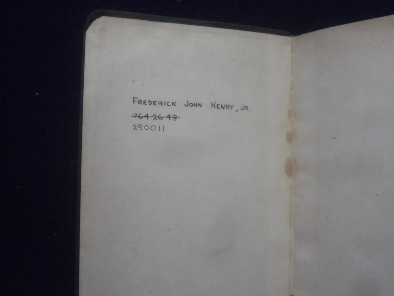 1941 WATCH OFFICER'S GUIDE - U.S. NAVY - SOFT LEATHER COVERED BOOK - KD 8331