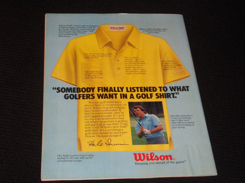 1986 JANUARY 10 GOLF WORLD MAGAZINE - HALE IRWIN FRONT COVER - E 5574A