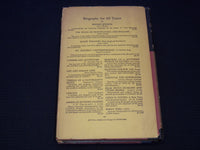 1932 MY FRIENDLY CONTEMPORARIES A LITERARY LOG BOOK BY HAMLIN GARLAND - KD 7820