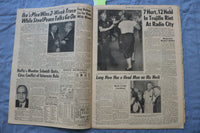 1959 JUNE 28 N.Y. SUNDAY NEWS NEWSPAPER - INGEMAR JOHANSSON CHAMP - NP 9226
