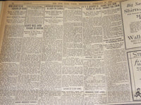 1923 FEBRUARY 14 NEW YORK TIMES - RUHR MOVE DISASTROUS SAYS BONAR LAW - NT 8502