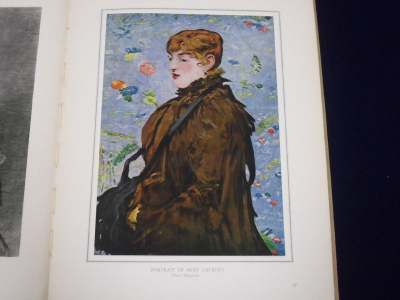1938 MANET BY ROBERT REY HARDCOVER BOOK - GREAT ILLUSTRATIONS & PLATES - KD 2850