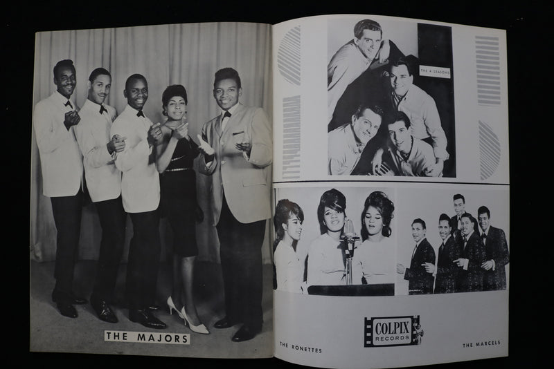 1960'S MURRAY THE K'S GOLDEN GASSER SHOW OF STARS PROGRAM -FOUR SEASONS - K 2264