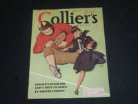 1939 NOV 18 COLLIER'S MAGAZINE - GREAT ILLUSTRATIONS, ARTICLES & ADS - SP 8259