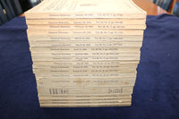 1932-1933 CHEMICAL ABSTRACTS SEMI-MONTHLY MAGAZINE - LOT OF 19 - O 3382