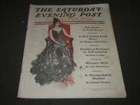 1903 APRIL 25 THE SATURDAY EVENING POST MAGAZINE - HARRISON FISHER COVER- SP 690