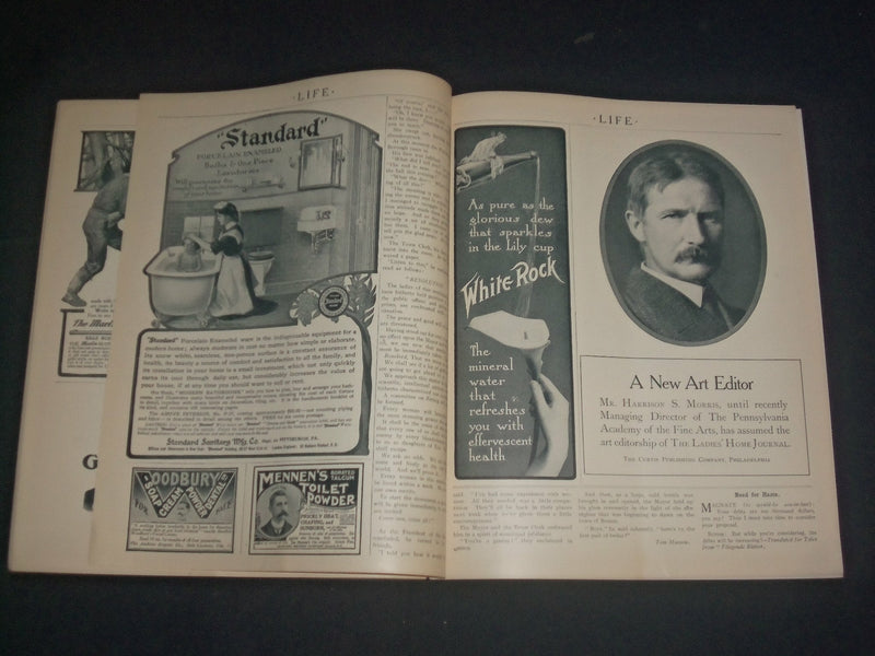 1905 SEPTEMBER 7 LIFE MAGAZINE - NICE ILLUSTRATIONS, ADS & STORIES - B 6209
