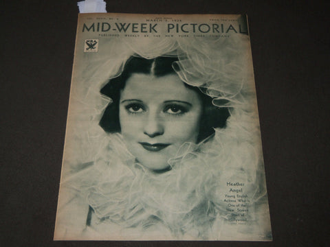 1934 MARCH 3 MID-WEEK PICTORIAL MAGAZINE SECTION - HEATHER ANGEL - J 3221