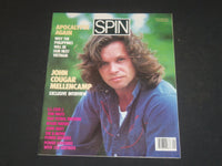 1987 SEPTEMBER SPIN MAGAZINE-JOHN COUGAR MELLENKAMP COVER- GREAT PHOTOS- SP 4147