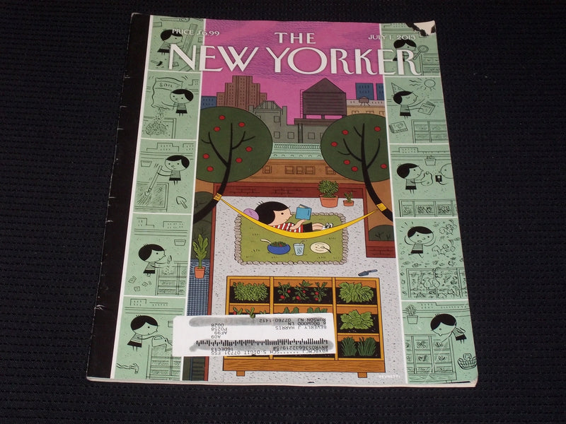 2013 JULY 1 THE NEW YORKER MAGAZINE NICE ILLUSTRATED COVER - E 3246