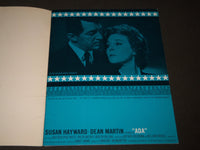 1961-1962 METRO GOLDWYN MAYER PRESENTS PROGRAM - BRANDO, NEWMAN, DOUGLAS- J 2821