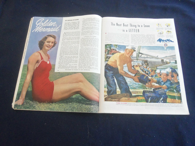 1945 JUNE 9 COLLIER'S MAGAZINE - DANGER AHEAD IN GERMANY - ST 1115J