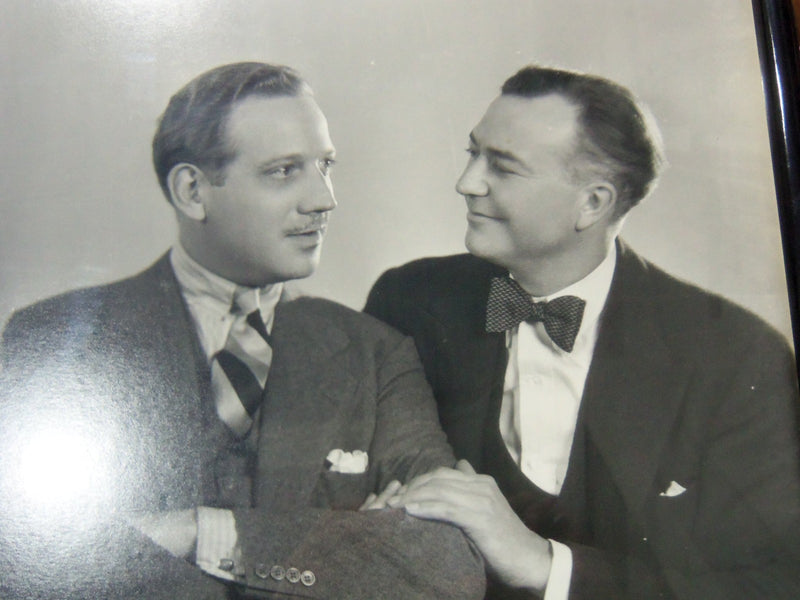 1935 MELVYN DOUGLAS, MINOR WATSON & ELISSA LANDI FRAMED PHOTO - 25x21 - #38A