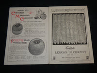 1920 CORTICELLI LESSONS IN CROCHET BOOK NO. 7 - NICE PHOTOS - J 6716