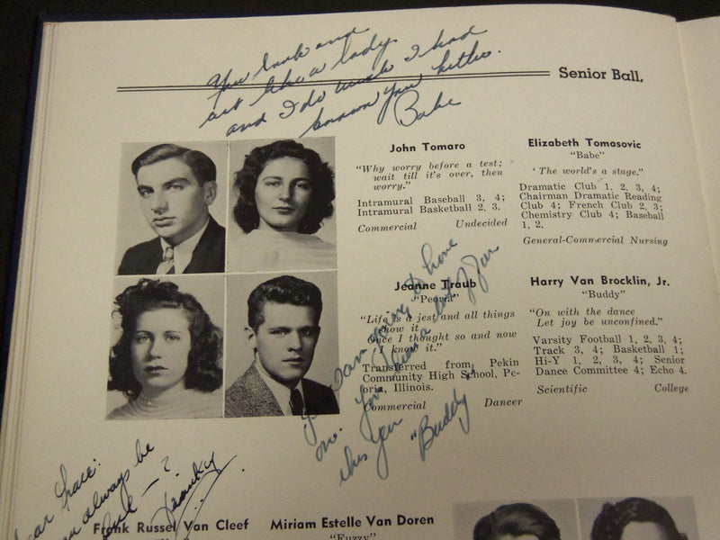 1940 THE ECHO BOUND BROOK HIGH SCHOOL YEARBOOK - NEW JERSEY - YB 417