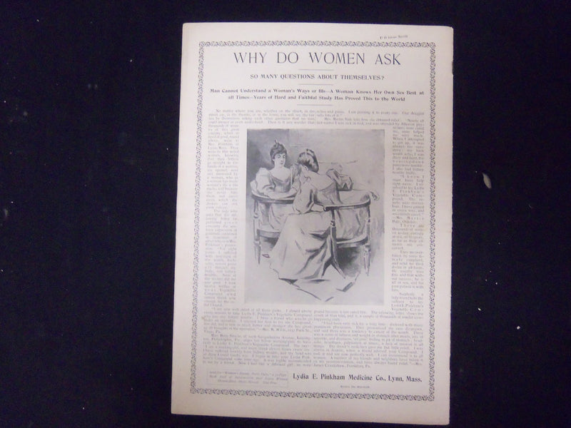 1895 APRIL THE HOUSEHOLD MAGAZINE - ILLUSTRATIONS, STORIES & ADS - ST 3940