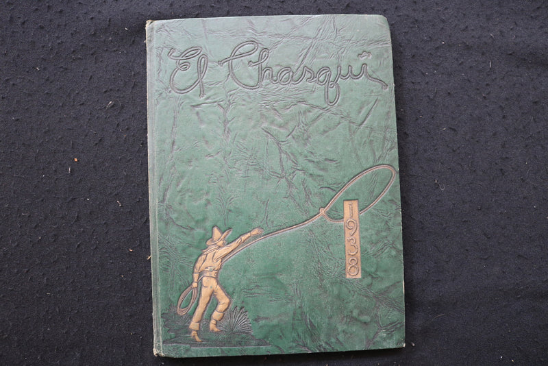 1938 EL CHASQUI CHINO HIGH SCHOOL YEARBOOK - CHINO, CALIFORNIA - YB 3511