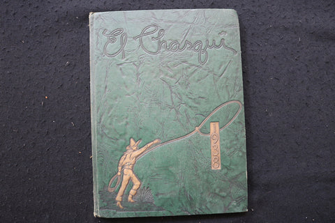 1938 EL CHASQUI CHINO HIGH SCHOOL YEARBOOK - CHINO, CALIFORNIA - YB 3511