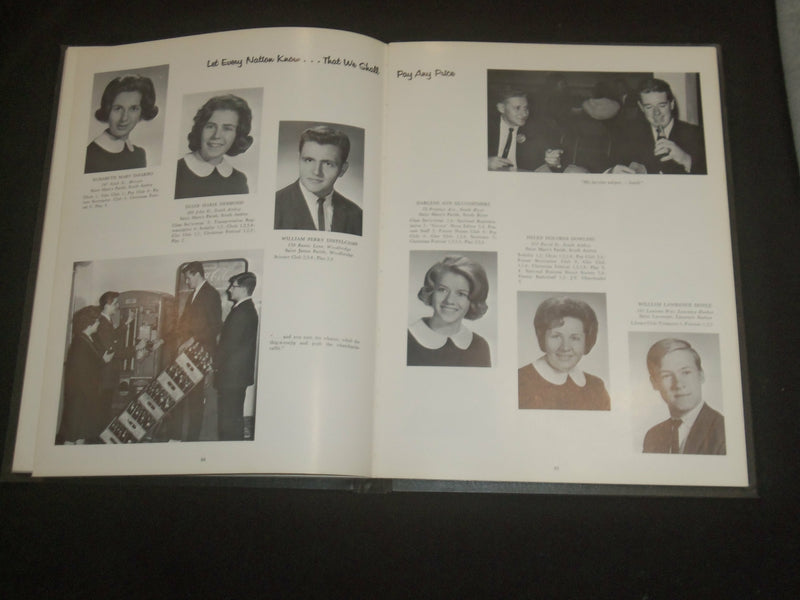 1964 SAINT MARY'S HIGH SCHOOL YEARBOOK - SOUTH AMBOY, NEW JERSEY - YB 2140
