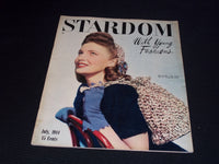 1944 JULY STARDOM MAGAZINE - JOAN LESLIE FRONT COVER - E 20164
