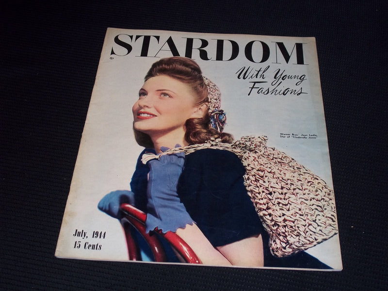 1944 JULY STARDOM MAGAZINE - JOAN LESLIE FRONT COVER - E 20164