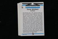 DAVE WINFIELD 1982 DONRUSS DIAMOND KINGS BASEBALL CARD-#18- NM-MT -LOT OF 27-#22