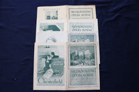 1929-1934 METROPOLITAN OPERA HOUSE PROGRAMS - LOT OF 4 - K 1699