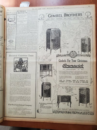 1921 DECEMBER 8 NEW YORK TIMES - CHICAGO POLICE FIGHT MOB OF 100,000 - NT 8036