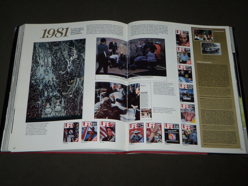 1986 LIFE 50 - THE FIRST FIFTY YEARS 1936-1986 HARDCOVER BOOK - I 1569