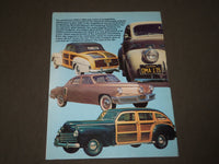 1979 SPRING CONSUMER GUIDE CLASSIC CARS OF THE 40'S MAGAZINE - NICE PHOTOS- CW 6