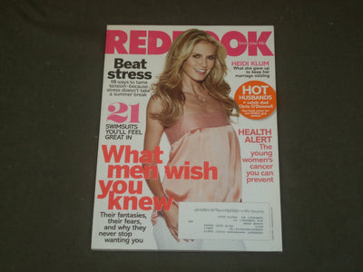 2010 JUNE REDBOOK MAGAZINE - HEIDI KLUM COVER - B 1545
