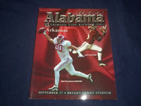 2003 SEP 27 UNIVERSITY OF ALABAMA VS UNIV. ARKANSAS FOOTBALL PROGRAM - ST 4879C