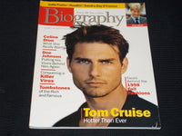 1998 OCTOBER BIOGRAPHY MAGAZINE - TOM CRUISE FRONT COVER - E 13601