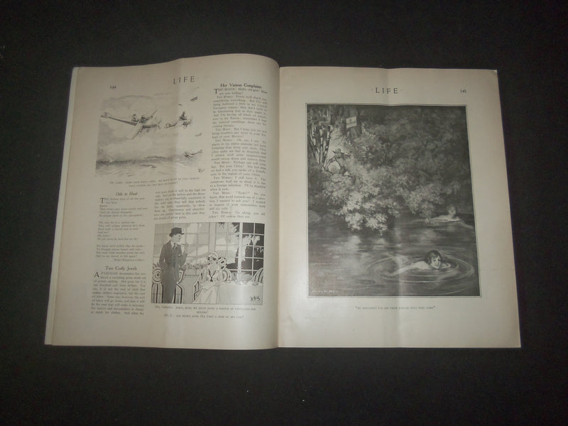 1919 JULY 24 LIFE MAGAZINE - THE VICTOR-