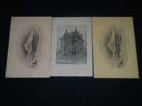 1901-1905 NORTH PACIFIC DENTAL COLLEGE ANNUALS LOT OF 4 - PORTLAND OR - J 3844