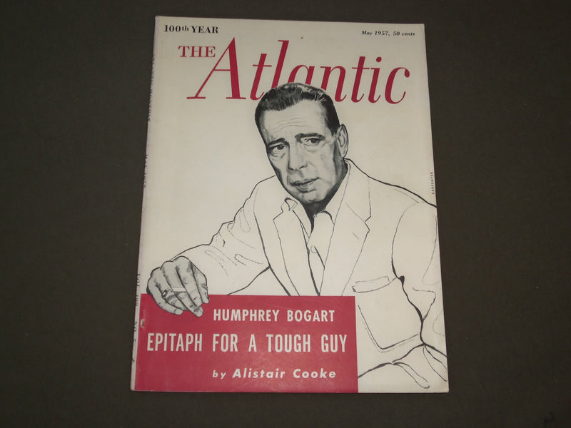 1957 MAY THE ATLANTIC MONTHLY MAGAZINE - HUMPHREY BOGART - SP 9576