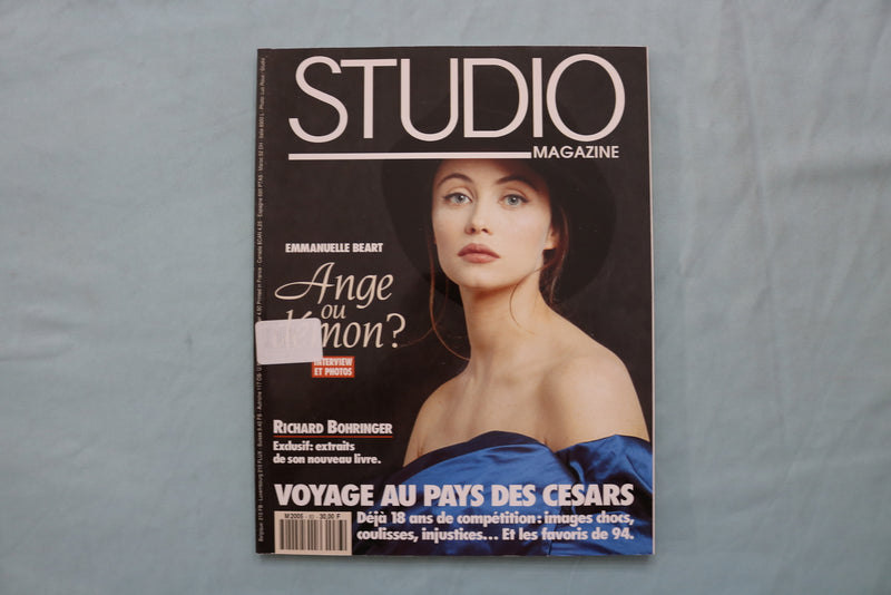 1994 FEBRUARY STUDIO MAGAZINE - EMMANUELLE BEART COVER - FRENCH - E 19509