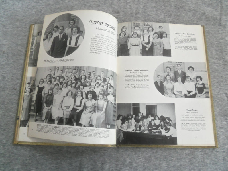 1950 MAGIC CASEMENTS LODI HIGH SCHOOL YEARBOOK - LODI, NEW JERSEY - YB 2888
