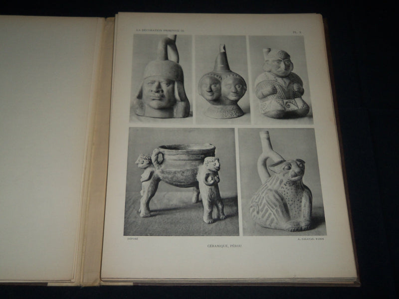 1920'S LA DECORATION PRIMITIVE III AMERIQUE PRE-COLOMBIENNE- 48 PLATES - KD 5384