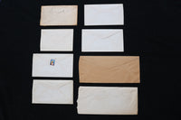 1919-1929 NEW JERSEY STAMPED ENVELOPES - LOT OF 8 - K 2786