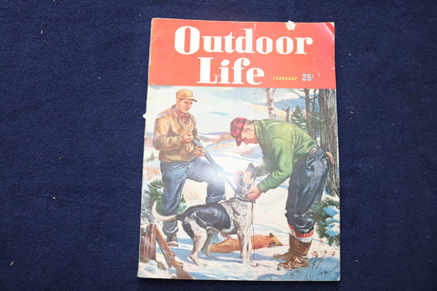 1948 FEBRUARY OUTDOOR LIFE MAGAZINE - FISHING, HUNTING, CAMPING - E 9113