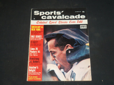1963 OCTOBER SPORTS CAVALCADE MAGAZINE - JIM TAYLOR COVER - SP 2675