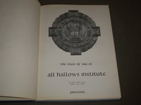 1966 HALLOWEEN ALL HALLOWS INSTITUTE YEARBOOK - BRONX, NEW YORK - YB 1332