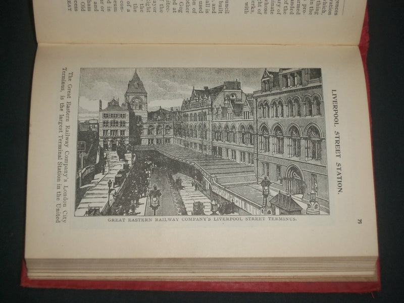 1902 CHARLES ALVIN GILLIG'S LONDON GUIDE - 16TH EDITION - NICE ILLUS. - KD 5443