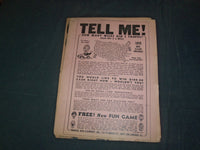 1939 NOVEMBER THE NATIONAL POLICE GAZETTE MAGAZINE - DANNIELLE DARRIEUX - B 5879