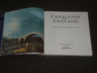 1993 CANALETTO & ENGLAND EDITED BY MICHAEL LIVERSIDGE & FARRINGTON - KD 4089